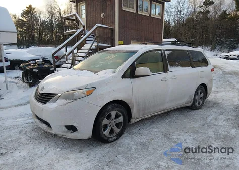 2013 Toyota Sienna Le V6 8 Passenger из США, поврежденный, VIN 5TDKK3DC7DS286764